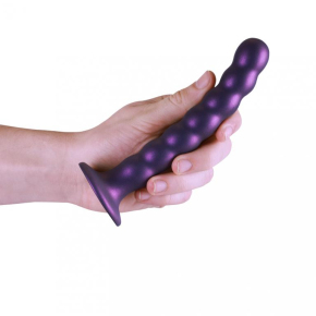 Фаллоимитатор Ouch! Beaded G-Spot, фиолетовый