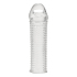 Текстурированная насадка на пенис Clear Textured Penis Enhancing Sleeve Extension