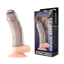 Текстурированная насадка на пенис Clear Textured Penis Enhancing Sleeve Extension