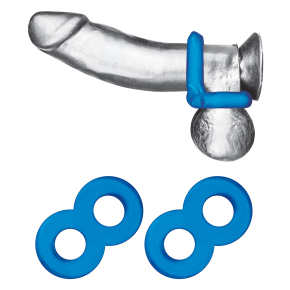 Пара колец 8-образной формы Duo Cock And Ball Stamina Enhancement Ring