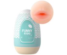 Мастурбатор-ротик Funny Egg