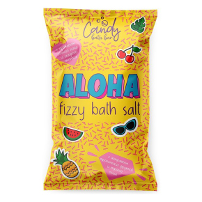 Шипучая соль для ванн Aloha, 100 г