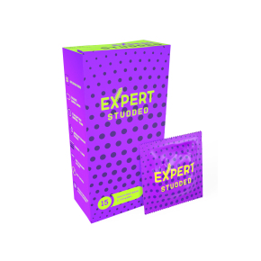 Облегающие презервативы с точками Expert Studded, 15 шт.