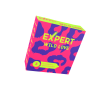 Презервативы ребристые с точками Expert Wild Love, 3 шт.