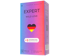 Презервативы ребристые с точками Expert Wild Love, 12 шт. + 3 шт. бесплатно