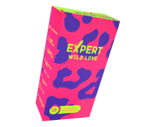 Презервативы ребристые с точками Expert Wild Love, 15 шт.