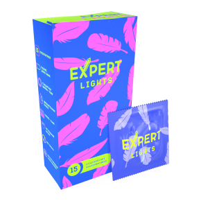 Тонкие презервативы Expert Lights, 15 шт.