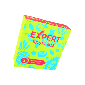 Фруктовые ароматизированные презервативы Expert Fruit Mix, 3 шт.