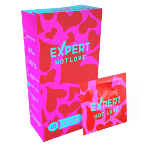 Презервативы с разогревающим эффектом Expert Hot Love, 15 шт.