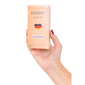 Фруктовые ароматизированные презервативы Expert Fruit Mix, 12 шт. + 3 шт. бесплатно