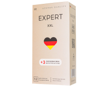 Презервативы увеличенного размера Expert XXL, 12 шт. + 3 шт. бесплатно