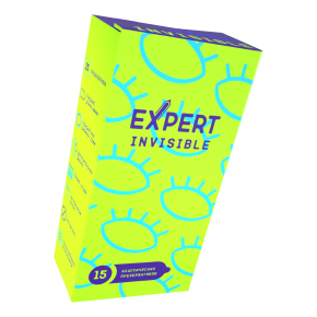 Тонкие презервативы Expert Invisible, 15 шт.