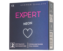 Светящиеся в темноте презервативы Expert Neon, 2 шт.