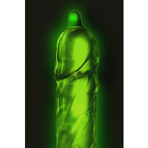 Светящиеся в темноте презервативы Expert Neon, 3 шт.