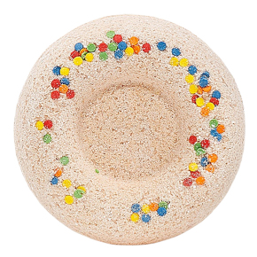 Бурлящий шар для ванн Карамельный Пончик, 60 г
