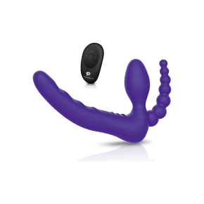 Безремневой страпон с дистанционным управлением 7in Remote Control Strapless