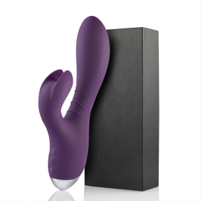 Вибромассажер для клитора и G-точки Jade Rabbit Vibrator, фиолетовый
