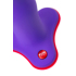 Фаллоимитатор с тремя подвижными шариками внутри Fun Factory Stubs Bouncer, фиолетовый