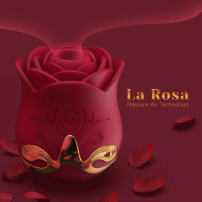 Вакуумный вибратор-бутон розы La Rose Sucking Vibrator