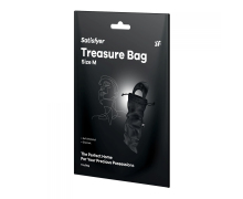 Мешочек для хранения игрушек Satisfyer Black Treasure Bag, M