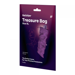 Мешочек для хранения игрушек Satisfyer Violet Treasure Bag, XL