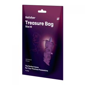 Мешочек для хранения игрушек Satisfyer Violet Treasure Bag, M