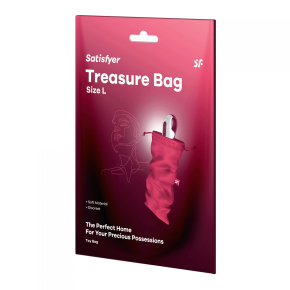 Мешочек для хранения игрушек Satisfyer Pink Treasure Bag, L