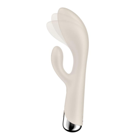 Вибратор-кролик с ротацией Satisfyer Spinning Rabbit 1, белый