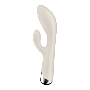 Вибратор-кролик с ротацией Satisfyer Spinning Rabbit 1, белый