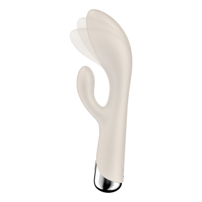 Вибратор-кролик с ротацией Satisfyer Spinning Rabbit 1, белый