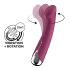 Вибратор для G-стимуляции Satisfyer Spinning G-Spot 1, сливовый