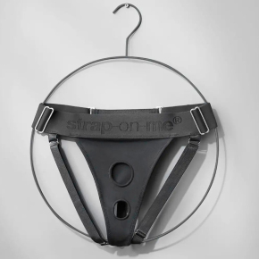 Трусики для фиксации насадок Strap-on-me Unique Lingerie Harness, серые