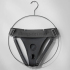 Трусики для фиксации насадок Strap-on-me Unique Lingerie Harness, серые