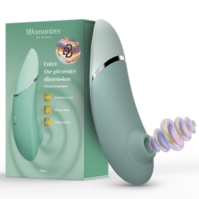 Бесконтактный клиторальный стимулятор Womanizer Next, шалфейный