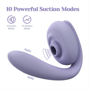 Вакуумный стимулятор клитора и G-точки OG Flow Bean Vibrator