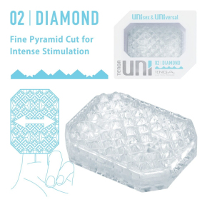 Мастурбатор Tenga Uni Diamond