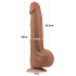 Фаллоимитатор 11.5 King Sized Sliding Skin Dual Layer Dong