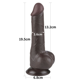 Фаллоимитатор-реалистик 7.5 Sliding Skin Dual Layer Dong