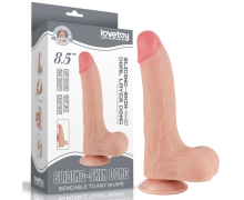 Фаллоимитатор 8.5 Sliding Skin Dual Layer Dong