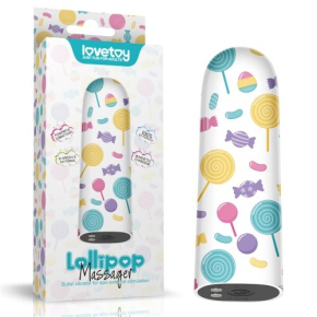 Мини-вибратор Rechargeable Lollipop Massager