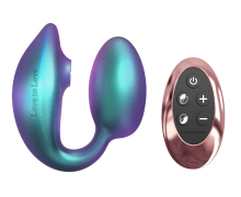 Вибратор для пар Wonderlover, бирюзовый