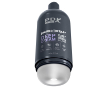 Мастурбатор в бутылке PDX Plus Shower Therapy Deep Cream