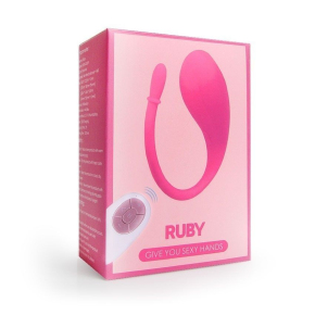 Гладкий вагинальный виброшарик Ruby