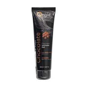 Интимный гель на водной основе с шоколадным вкусом Orgie Lube Tube Chocolate, 100 мл