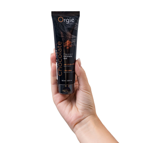 Интимный гель на водной основе с шоколадным вкусом Orgie Lube Tube Chocolate, 100 мл